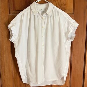 Madewell Ivory Button-Down Shirt